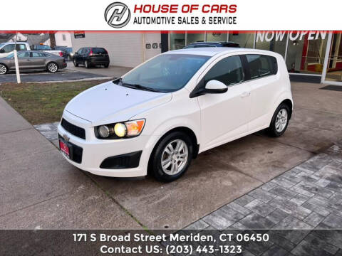 2012 Chevrolet Sonic for sale at HOUSE OF CARS CT in Meriden CT