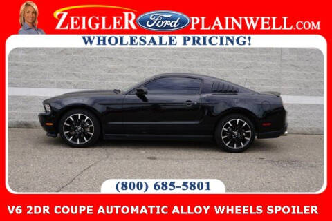2012 Ford Mustang for sale at Zeigler Ford of Plainwell - Avery Ziegler in Plainwell MI