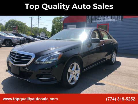 2016 Mercedes-Benz E-Class for sale at Top Quality Auto Sales in Westport MA