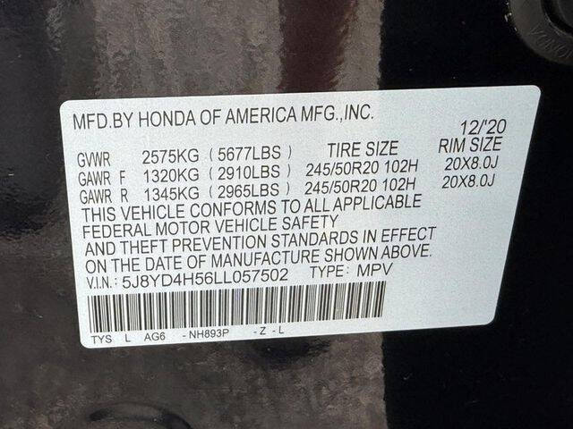2020 Acura MDX SH-AWD w/Tech