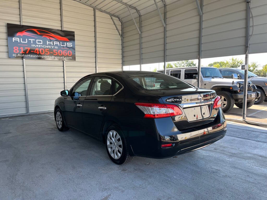 2013 Nissan Sentra for sale at Auto Haus Imports in Grand Prairie, TX