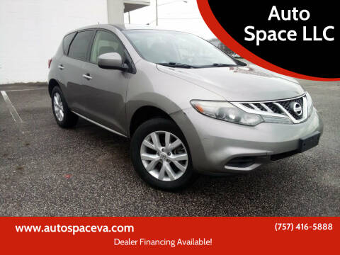 2012 Nissan Murano for sale at Auto Space LLC in Norfolk VA