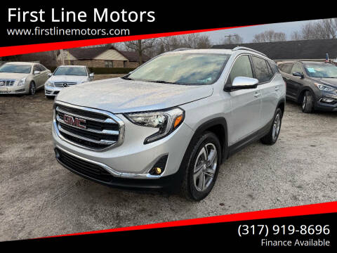 2019 GMC Terrain for sale at First Line Motors in Jamestown IN