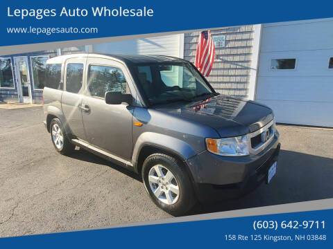 2010 Honda Element for sale at Lepages Auto Wholesale in Kingston NH