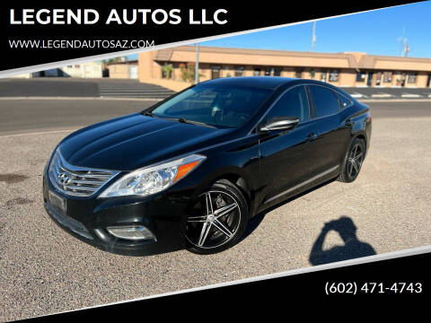 2012 Hyundai Azera for sale at LEGEND AUTOS LLC in Youngtown AZ