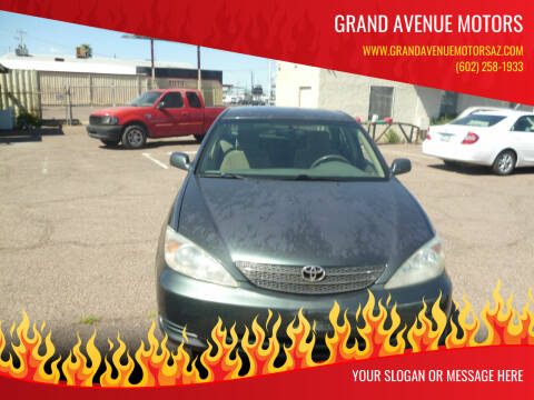 2002 Toyota Camry for sale at Grand Avenue Motors in Phoenix AZ