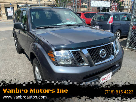 2010 Nissan Pathfinder for sale at Vanbro Motors Inc in Staten Island NY
