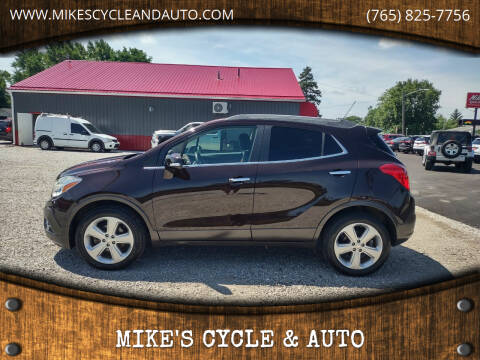 2015 Buick Encore for sale at MIKE'S CYCLE & AUTO in Connersville IN