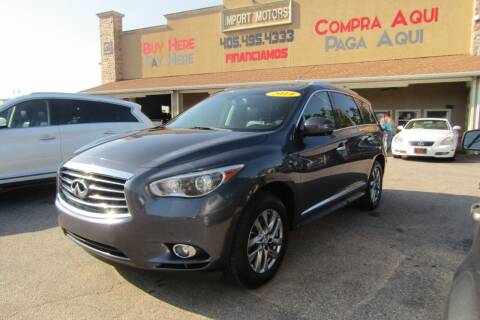2014 Infiniti QX60 for sale at Import Motors in Bethany OK