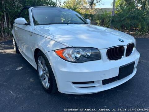 2009 BMW 1 Series for sale at Autohaus of Naples in Naples FL