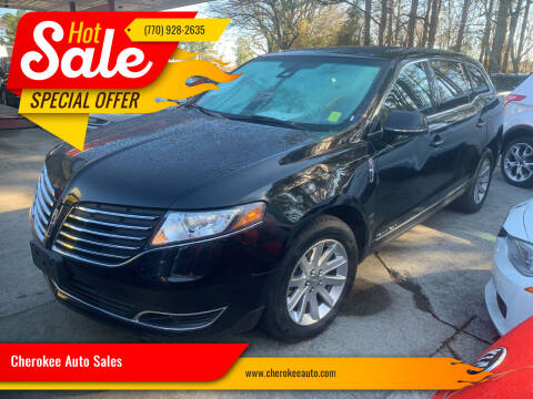 2018 Lincoln MKT Town Car for sale at Cherokee Auto Sales in Acworth GA