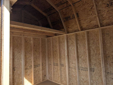 2025 8x16 Side Lofted Barn 605 Sheds