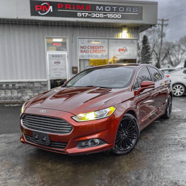 2014 Ford Fusion for sale at Prime Motors in Lansing MI