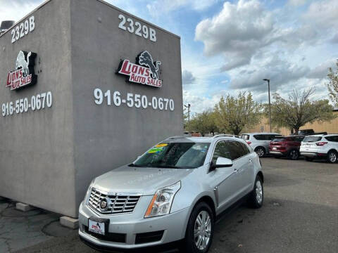 2013 Cadillac SRX for sale at LIONS AUTO SALES in Sacramento CA