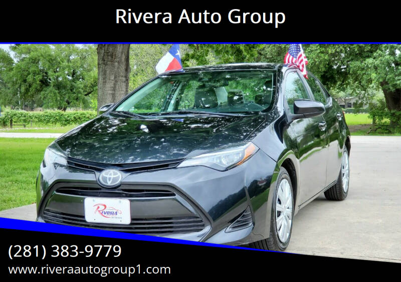 2019 Toyota Corolla for sale at Rivera Auto Group in Spring TX