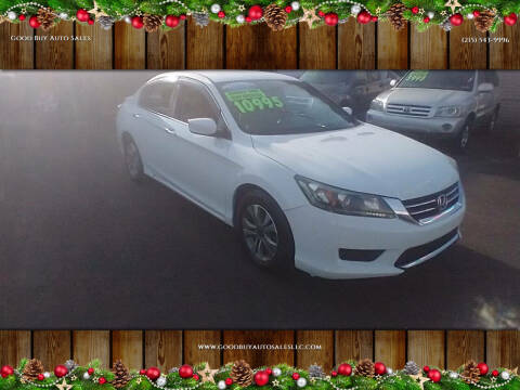 2014 Honda Accord for sale at Good Buy Auto Sales in Philadelphia PA