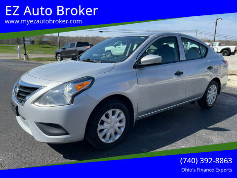 2019 Nissan Versa for sale at EZ Auto Broker in Mount Vernon OH