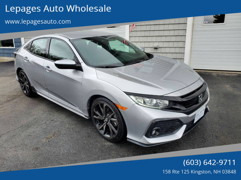 2019 Honda Civic for sale at Lepages Auto Wholesale in Kingston NH