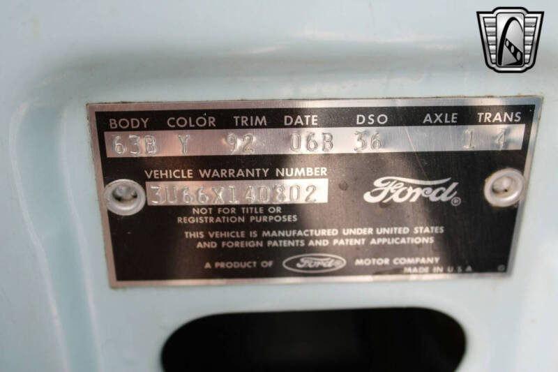 1963 Ford Galaxie 500