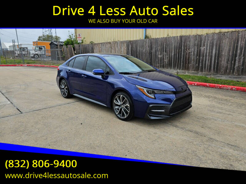 2022 Toyota Corolla for sale at Drive 4 Less Auto Sales in Houston TX