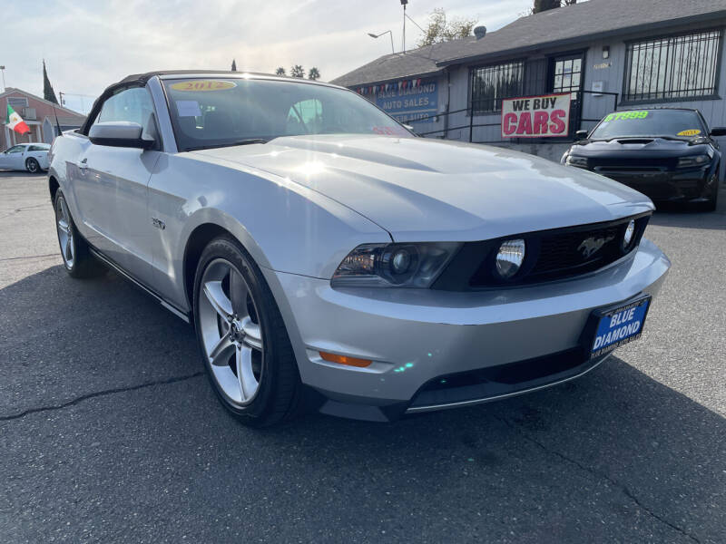 2012 Ford Mustang for sale at Blue Diamond Auto Sales in Ceres CA