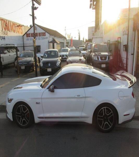2016 Ford Mustang for sale at Rock Bottom Motors in North Hollywood CA
