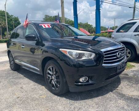 2013 Infiniti JX35 for sale at AUTO PROVIDER in Fort Lauderdale FL