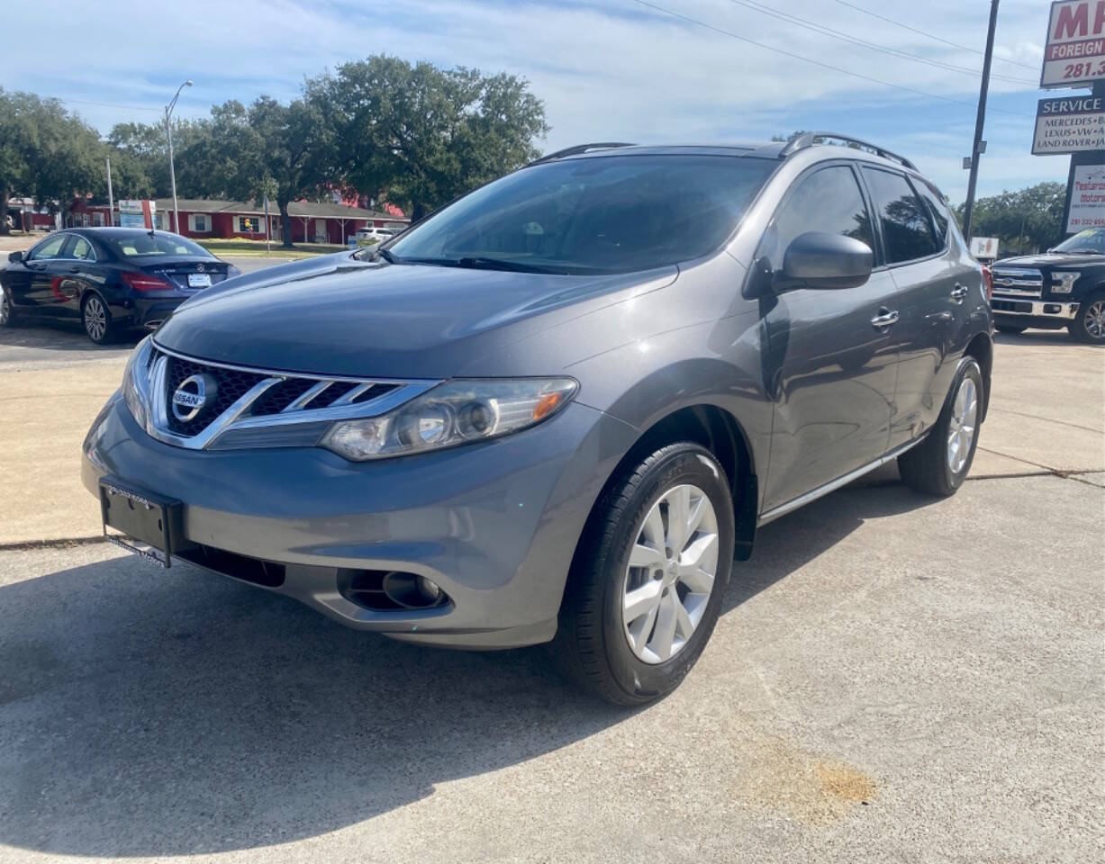 2014 Nissan Murano for sale at Testarossa Motors in League City, TX