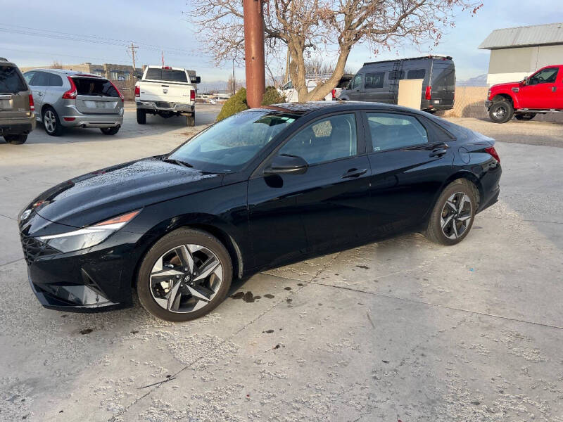 2023 Hyundai Elantra for sale at B. JENSEN AUTO SALES in West Jordan UT