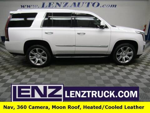 2017 Cadillac Escalade for sale at LENZ TRUCK CENTER in Fond Du Lac WI