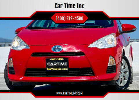 2012 Toyota Prius c for sale at Car Time Inc in San Jose CA