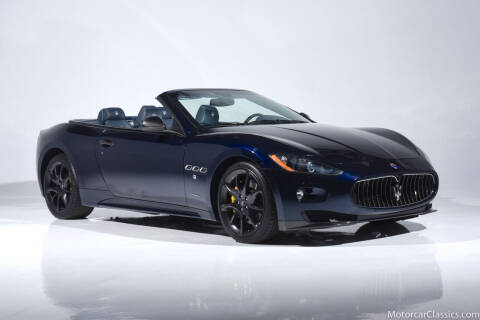 2012 Maserati GranTurismo for sale at Motorcar Classics in Farmingdale NY