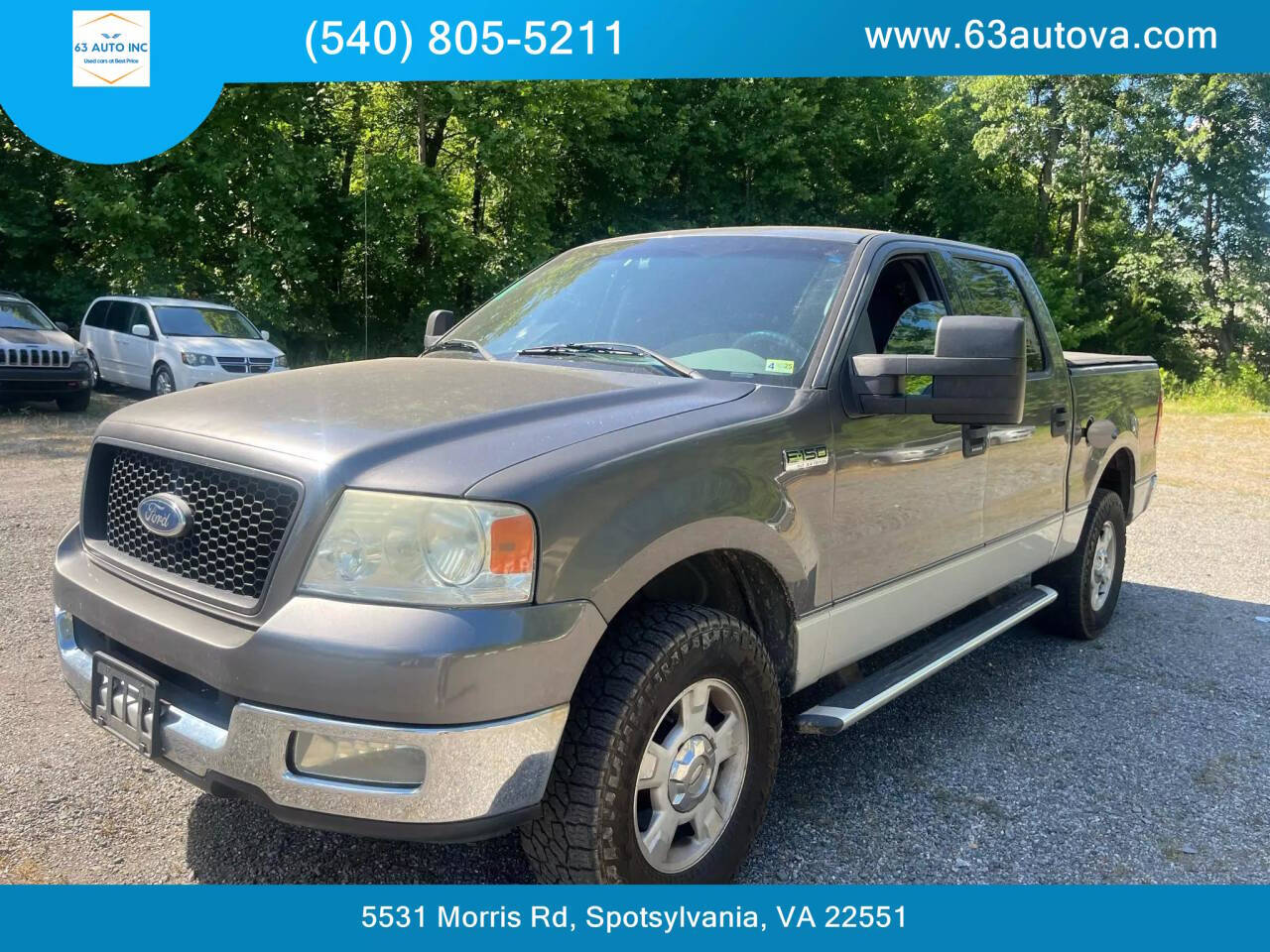 2004 Ford F-150 for sale at 63 Auto Inc in Spotsylvania, VA