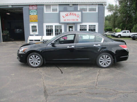 2012 Honda Accord for sale at LAUZON'S AUTO TECH TOWING in Malone NY