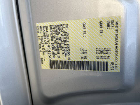 2015 Nissan Altima 2.5 S