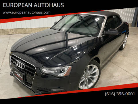2014 Audi A5 for sale at EUROPEAN AUTOHAUS in Holland MI