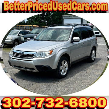 2009 Subaru Forester for sale at Better Priced Used Cars in Frankford DE