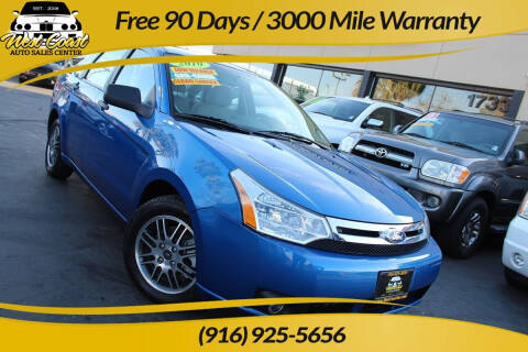 2010 Ford Focus for sale at West Coast Auto Sales Center in Sacramento CA