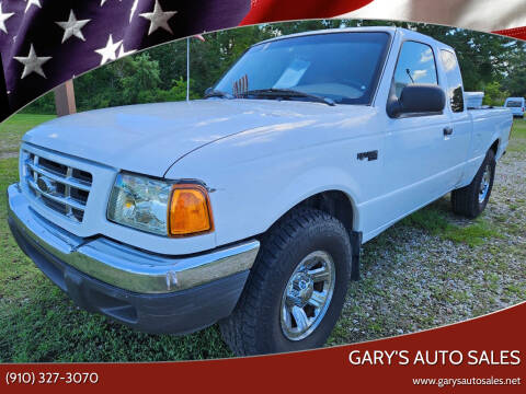 2002 Ford Ranger for sale at Gary's Auto Sales in Sneads Ferry NC