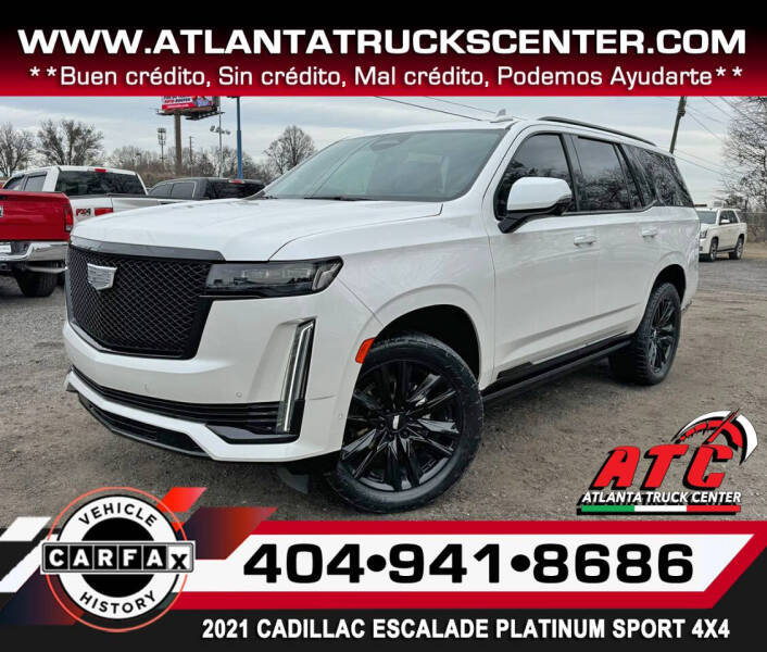 2021 Cadillac Escalade for sale at ATLANTA TRUCK CENTER LLC in Doraville GA