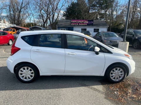 2016 Nissan Versa Note for sale at Continental Auto Inc in Seekonk MA
