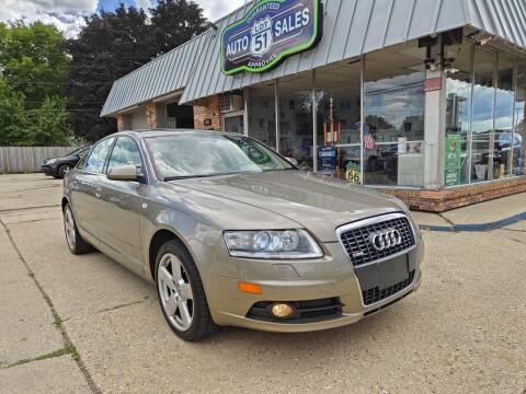 2008 Audi A6 for sale at LOT 51 AUTO SALES in Madison WI
