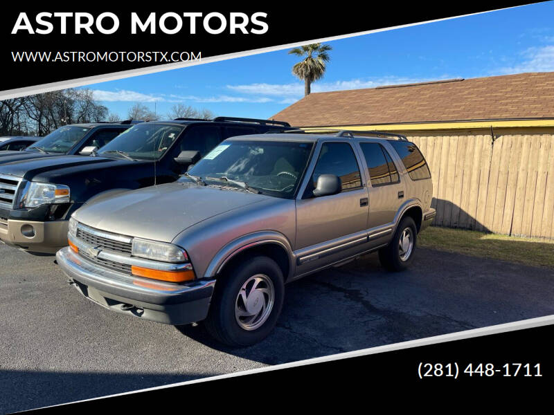 2000 chevy blazer 4x4 blue book value