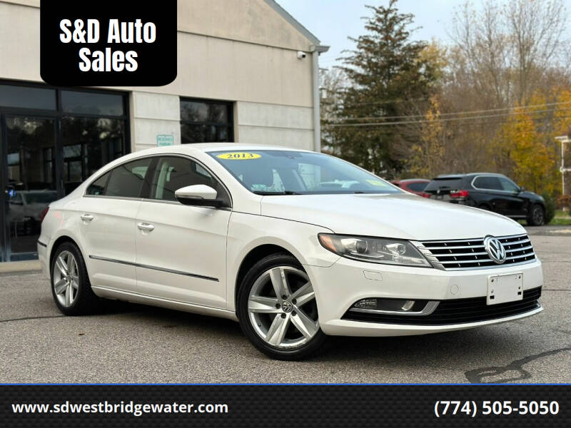 2013 Volkswagen CC for sale at S&D Auto Sales in West Bridgewater MA