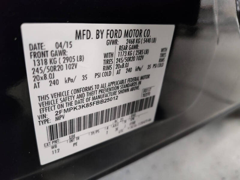 2015 Ford Edge Titanium