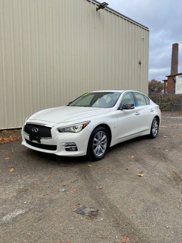 2015 Infiniti Q50 for sale at Jareks Auto Sales in Lowell MA