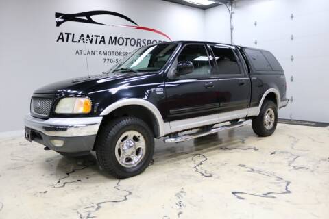 2003 Ford F-150 for sale at Atlanta Motorsports in Roswell GA