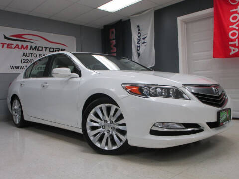 2014 Acura RLX for sale at TEAM MOTORS LLC in East Dundee IL