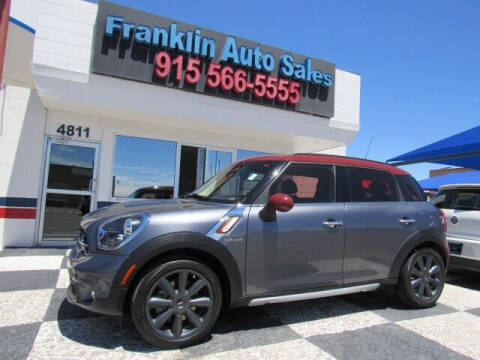2016 MINI Countryman for sale at Franklin Auto Sales in El Paso TX