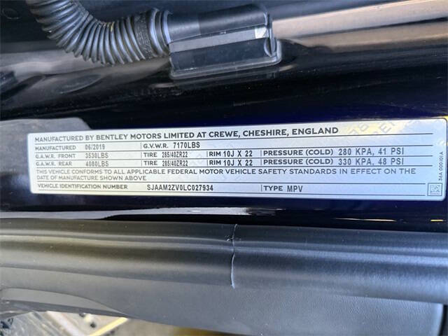 2020 Bentley Bentayga V8